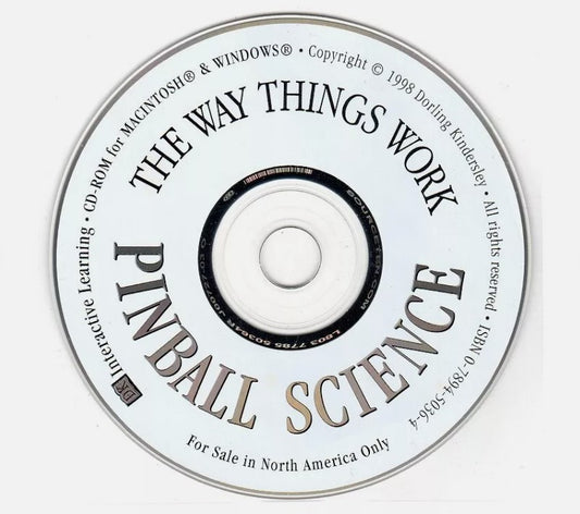 DK Pinball Science Microsoft Windows PC CD-PC Gamez USA