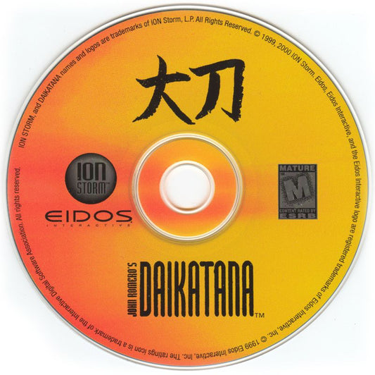 Daikatana Microsoft Windows PC CD-PC Gamez USA