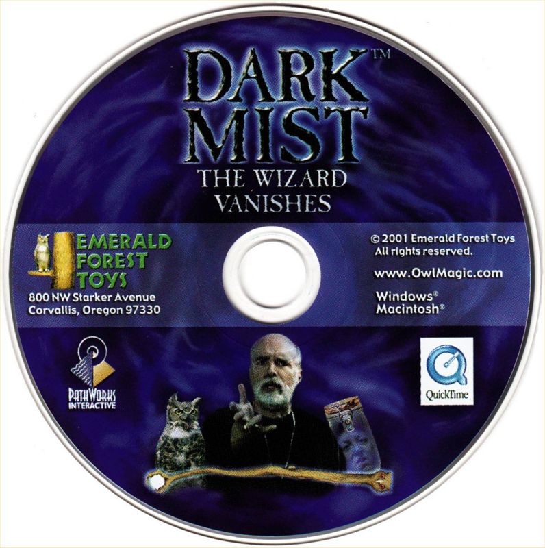 Dark Mist The Wizard Vanishes Microsoft Windows PC CD-PC Gamez USA