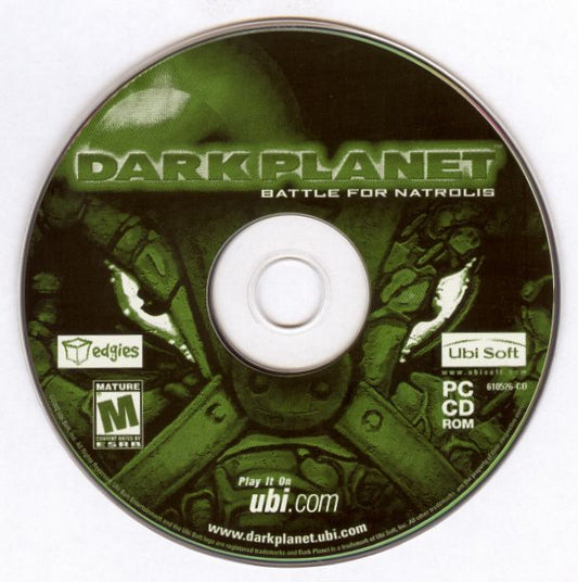 Dark Planet Battle for Natrolis Microsoft Windows PC CD-PC Gamez USA