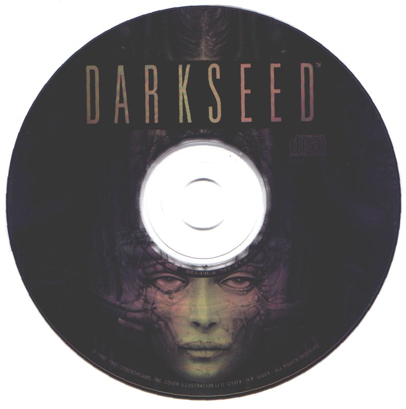 Dark Seed I 1992 Microsoft Windows MS-DOS PC CD CyberDreams-PC Gamez USA