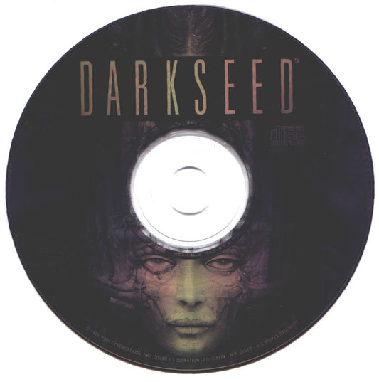 Dark Seed I 1992 Microsoft Windows MS-DOS PC CD CyberDreams-PC Gamez USA