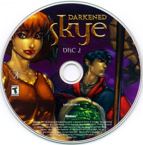 Darkened Skye Disc 1-2 Microsoft Windows PC CD-PC Gamez USA