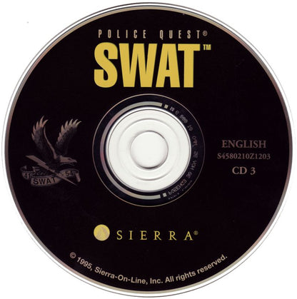 Daryl F. Gates' Police Quest - SWAT Disc 1-4 Microsoft Windows PC CD-PC Gamez USA