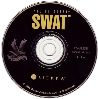 Daryl F. Gates' Police Quest - SWAT Disc 1-4 Microsoft Windows PC CD-PC Gamez USA