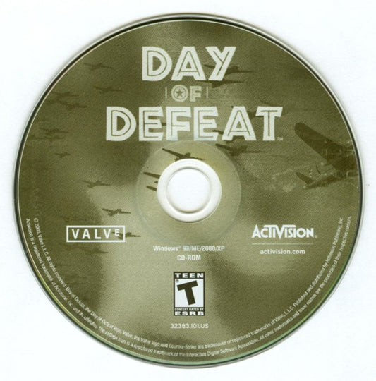 Day of Defeat Microsoft Windows PC CD-PC Gamez USA