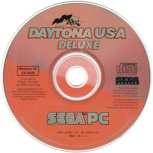DAYTONA USA Deluxe Microsoft Windows PC CD-PC Gamez USA