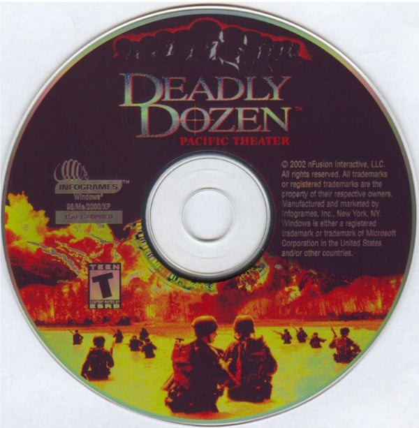 Deadly Dozen Pacific Theater Microsoft Windows PC CD-PC Gamez USA