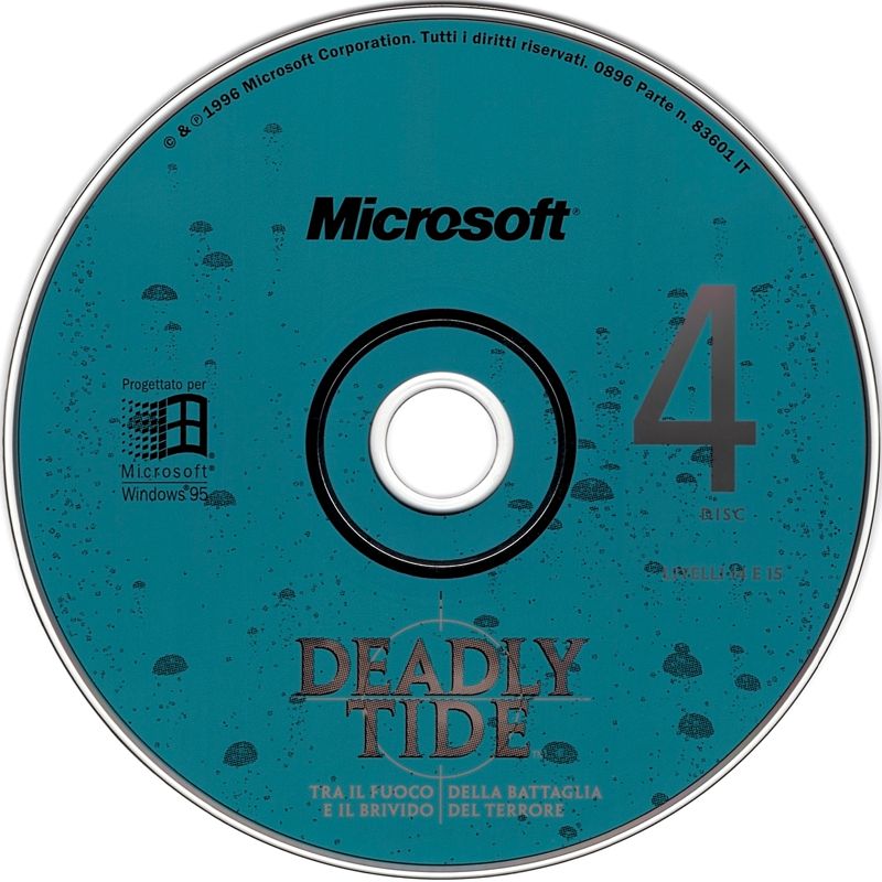 Deadly Tide Disc 1-4 Microsoft Windows PC CD-PC Gamez USA