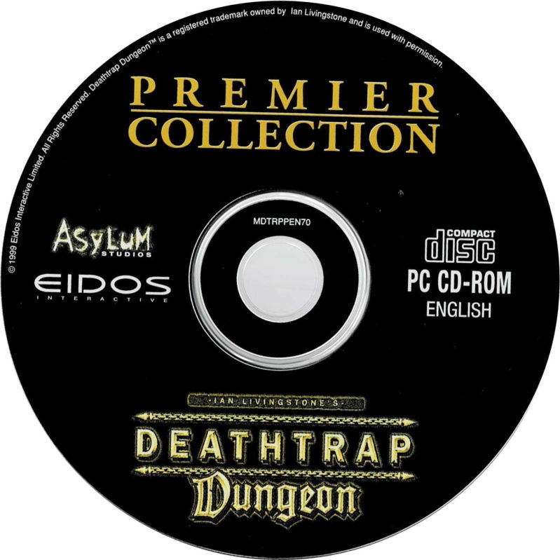 DeathTrap Dungeon Microsoft Windows PC CD-PC Gamez USA