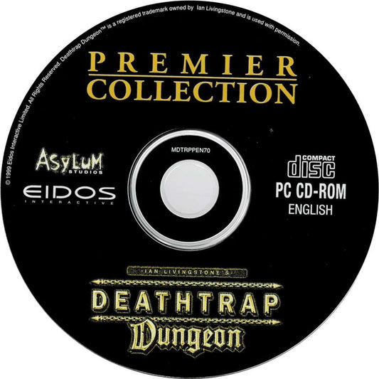 DeathTrap Dungeon Microsoft Windows PC CD-PC Gamez USA