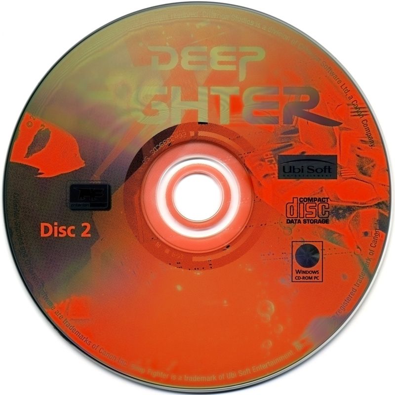 Deep Fighter Disc 1-2 Microsoft Windows PC CD-PC Gamez USA