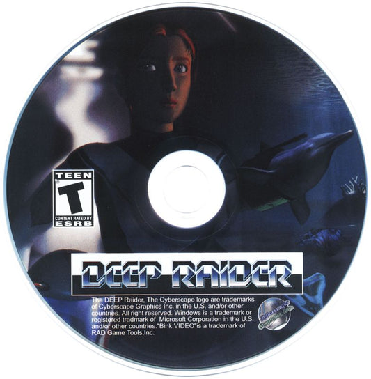 Deep Raider Microsoft Windows PC CD-PC Gamez USA