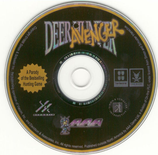 Deer Avenger Microsoft Windows PC CD-PC Gamez USA