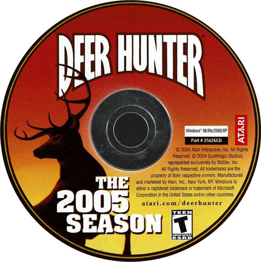 Deer Hunter The 2005 Season Microsoft Windows PC CD-PC Gamez USA