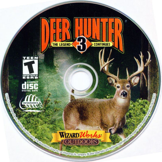 Deer Hunter 3 The Legend Continues Microsoft Windows PC CD-PC Gamez USA