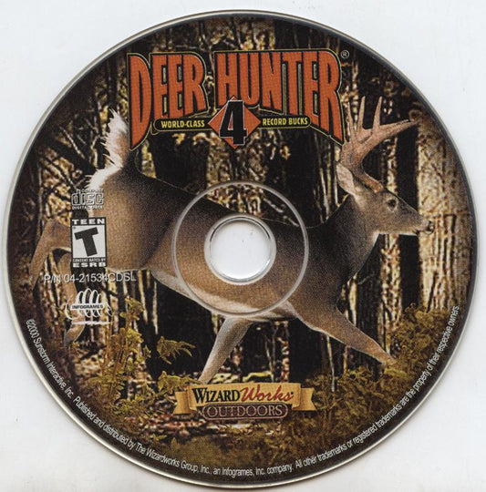 Deer Hunter 4 World Class Record Bucks Microsoft Windows PC CD-PC Gamez USA