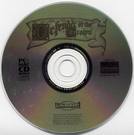 Defender of the Crown Digitally Remastered Collector's Edition Microsoft Windows PC CD-PC Gamez USA