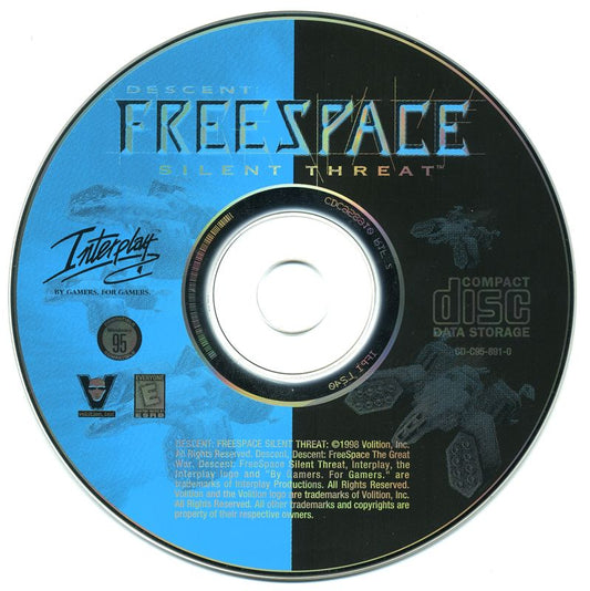 Descent - FreeSpace - Silent Threat Microsoft Windows PC CD-PC Gamez USA