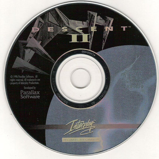 Descent II Microsoft Windows PC CD-PC Gamez USA