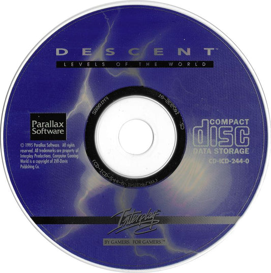 Descent - Levels of the World Microsoft Windows PC CD-PC Gamez USA