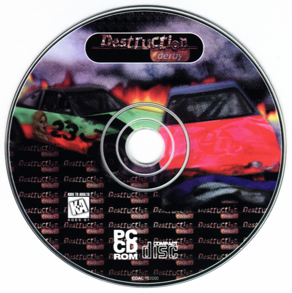 Destruction Derby Microsoft Windows PC CD-PC Gamez USA