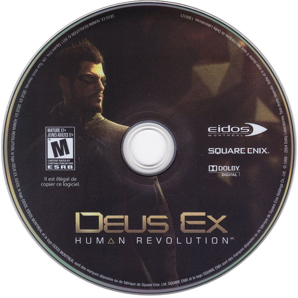 Deus Ex - Human Revolution Microsoft Windows PC DVD by PC Gamez USA