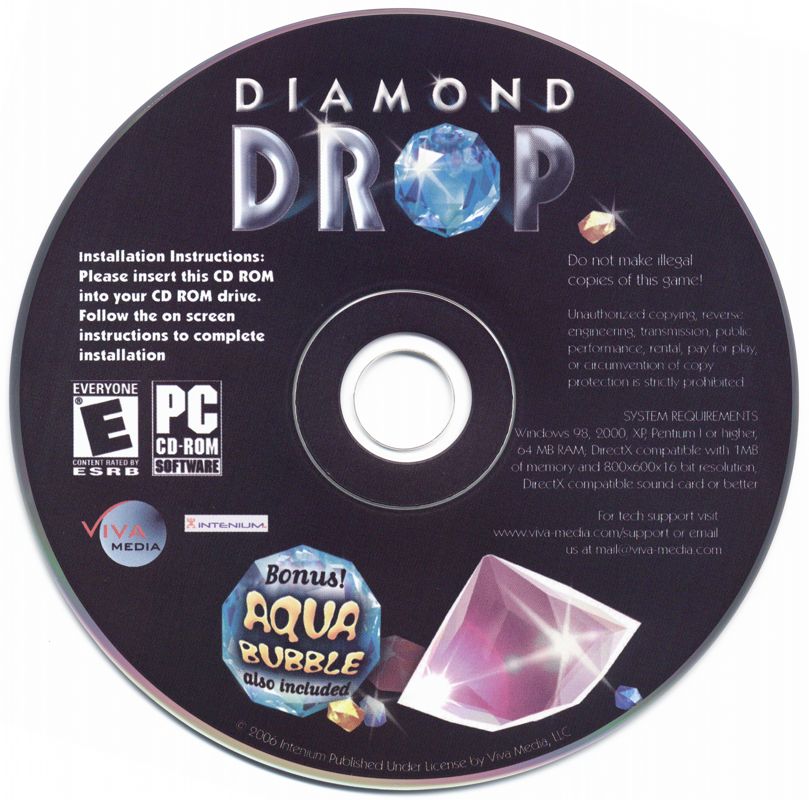 Diamond Drop Microsoft Windows PC CD-PC Gamez USA