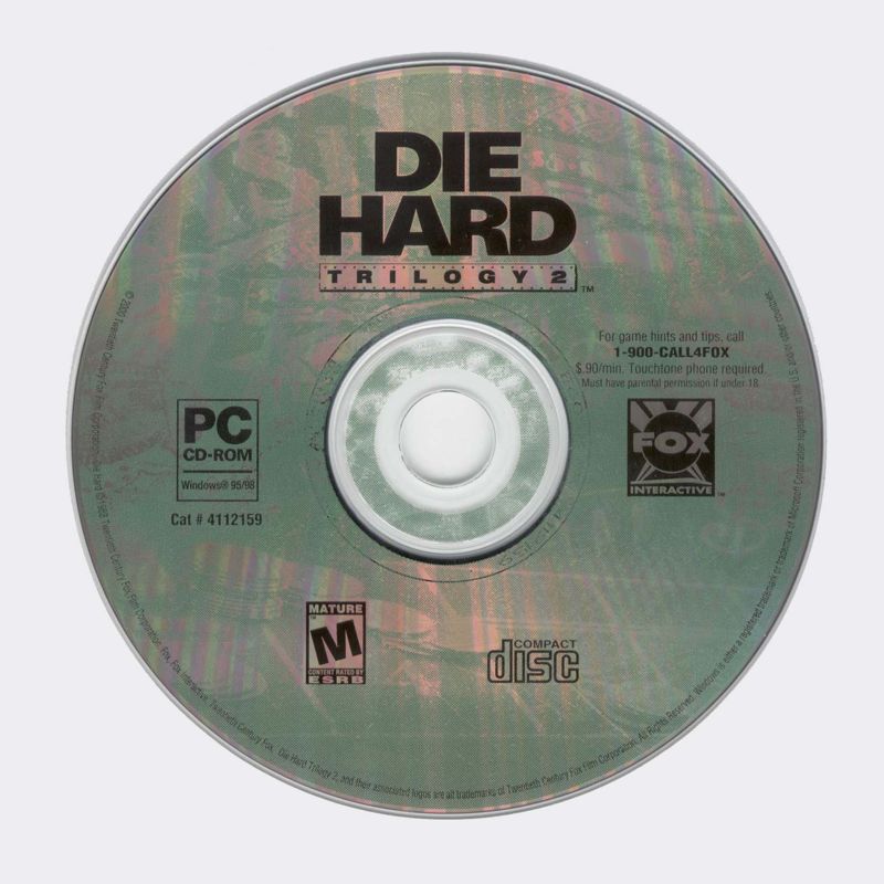 Die Hard Trilogy 2 Viva Las Vegas Microsoft Windows PC CD-PC Gamez USA