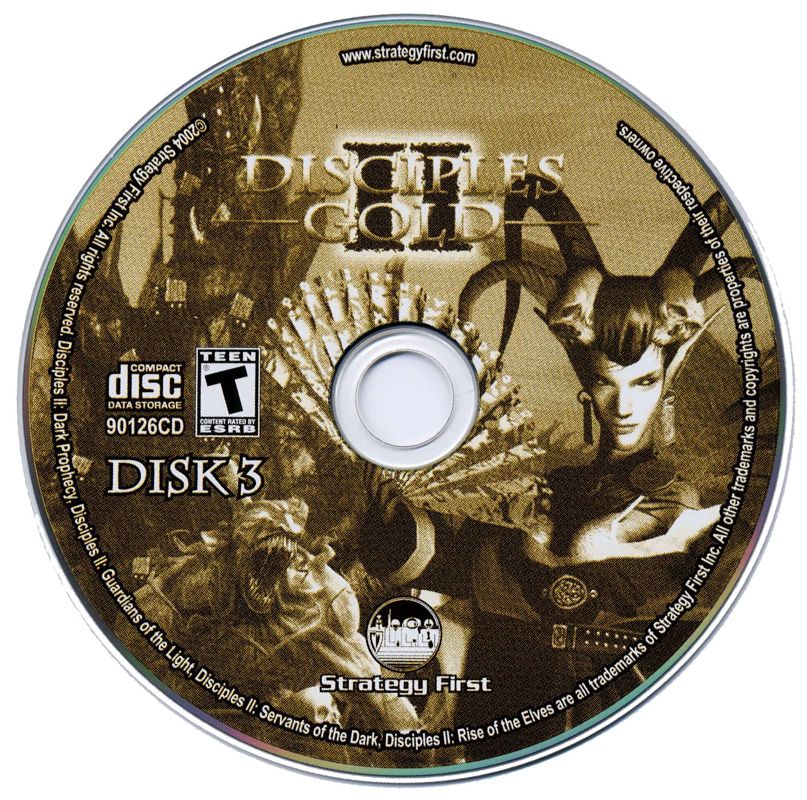 Disciples II Gold Disc 1-4 Microsoft Windows PC CD-PC Gamez USA