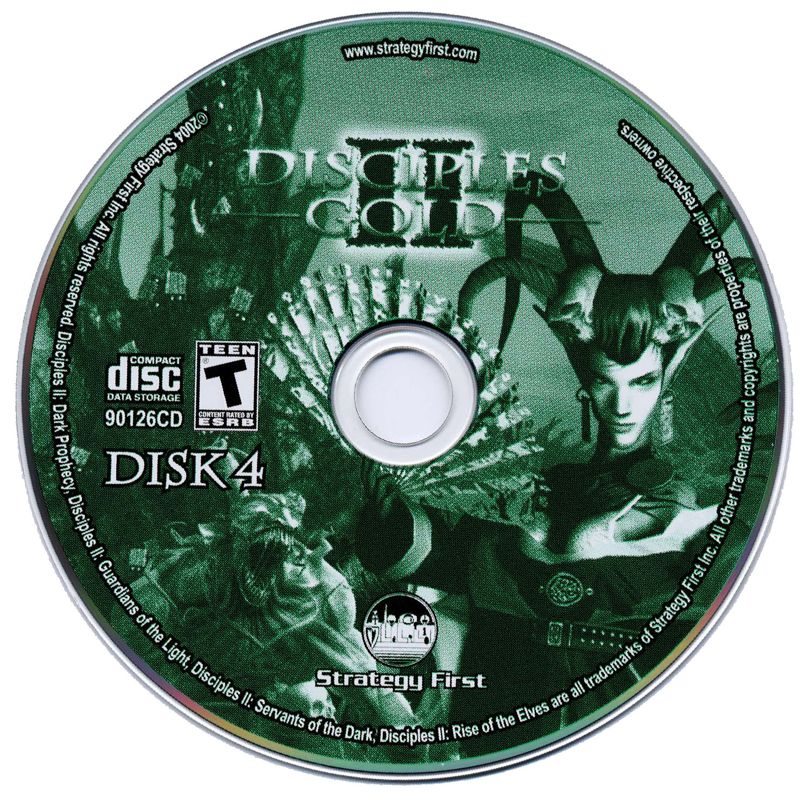 Disciples II Gold Disc 1-4 Microsoft Windows PC CD-PC Gamez USA