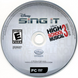 Disney Sing It High School Musical 3 Senior Year Microsoft Windows PC DVD by PC Gamez USA