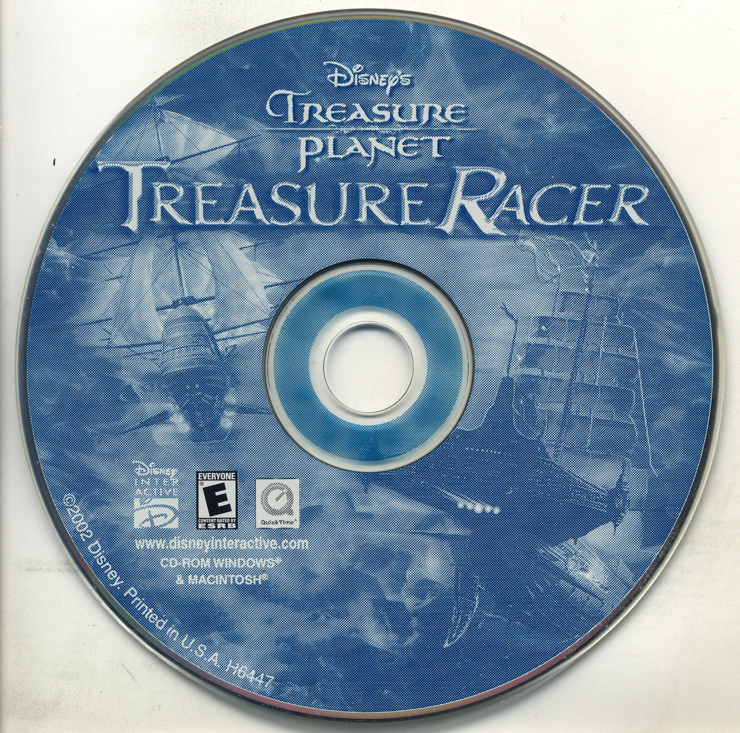 Treasure Planet Treasure Racer Microsoft Windows PC CD-PC Gamez USA