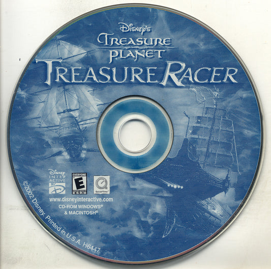 Treasure Planet Treasure Racer Microsoft Windows PC CD-PC Gamez USA
