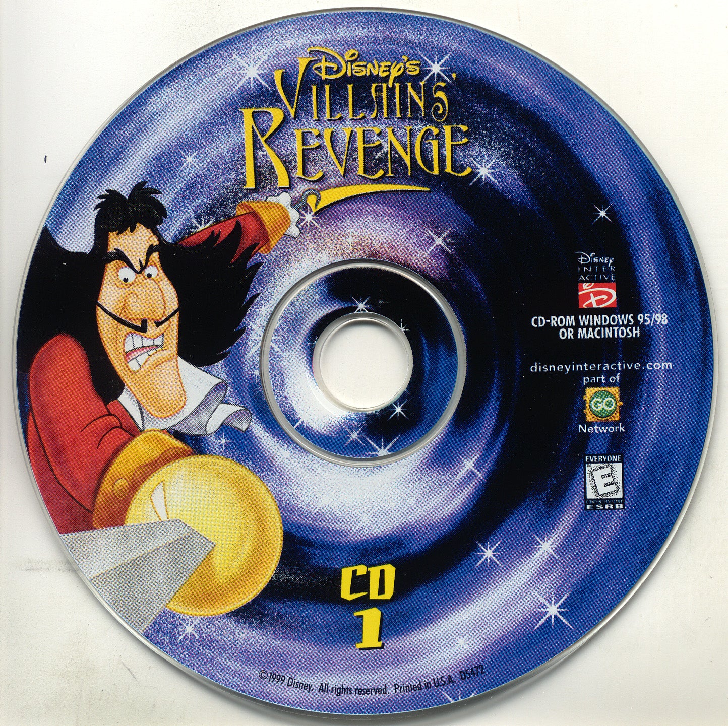 Disney Villains Revenge Disc 1-2 Microsoft Windows PC CD-PC Gamez USA