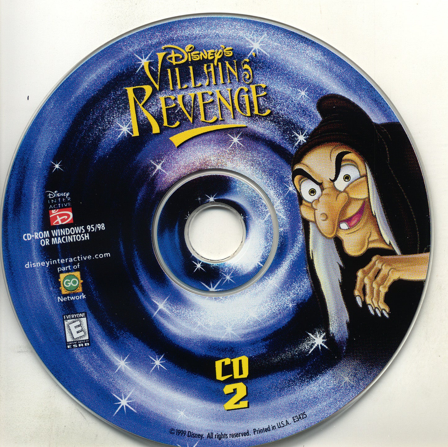 Disney Villains Revenge Disc 1-2 Microsoft Windows PC CD-PC Gamez USA
