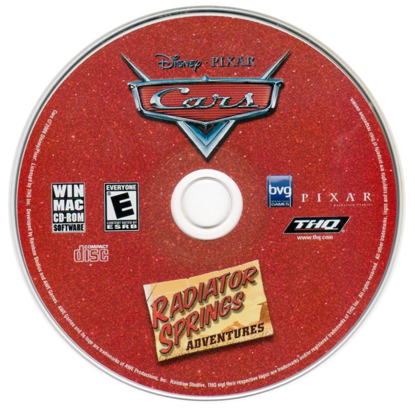 Cars - Radiator Springs Adventures Microsoft Windows PC CD-PC Gamez USA