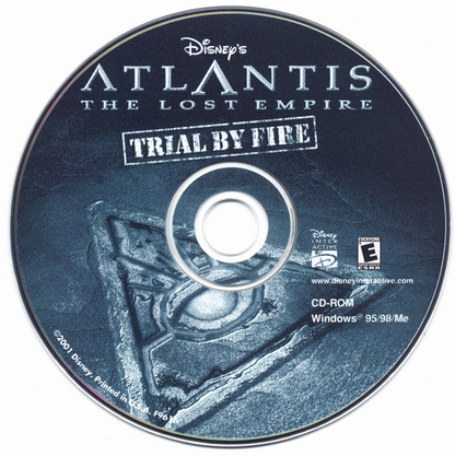 Disney's Atlantis The Lost Empire Trial By Fire Microsoft Windows PC CD-PC Gamez USA
