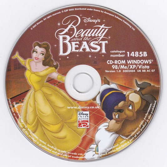 Disney's Beauty and the Beast - Magical Ballroom Microsoft Windows PC CD-PC Gamez USA