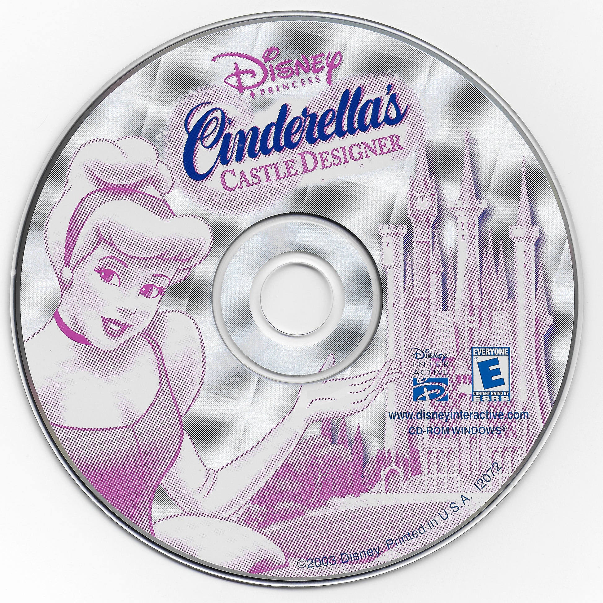Disney's Cinderella's Castle Designer Microsoft Windows PC CD-PC Gamez USA