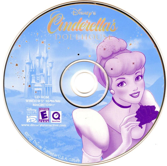 Disney's Cinderellas Dollhouse Microsoft Windows PC CD-PC Gamez USA