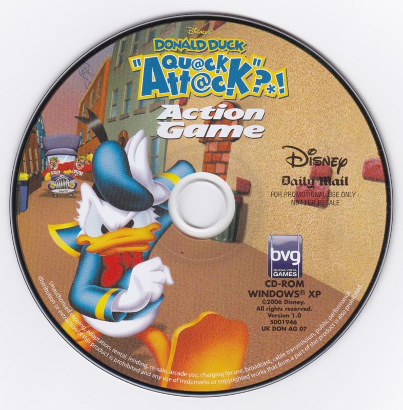 Disney's Donald Duck Goin' Quackers Microsoft Windows PC CD-PC Gamez USA