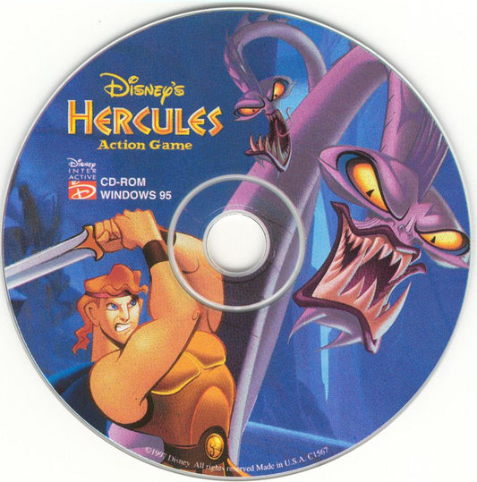 Disney's Hercules Microsoft Windows PC CD-PC Gamez USA
