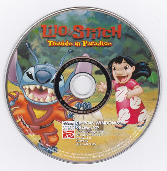 Disney's Lilo & Stitch Trouble in Paradise! Microsoft Windows PC CD-PC Gamez USA
