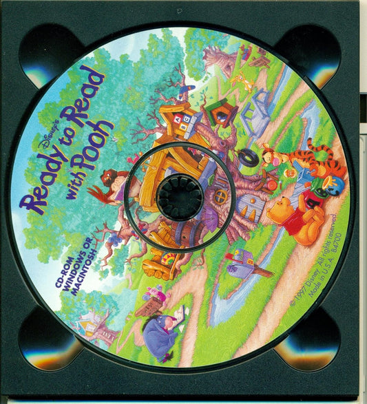 Disney's Ready to Read with Pooh Microsoft Windows PC CD-PC Gamez USA