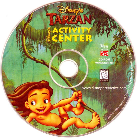 Disney's Tarzan Activity Center Microsoft Windows PC CD-PC Gamez USA