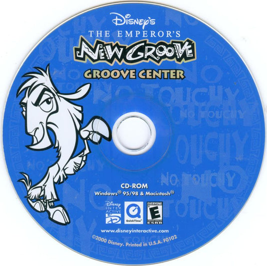Disney's The Emperor's New Groove Groove Center Microsoft Windows PC CD-PC Gamez USA
