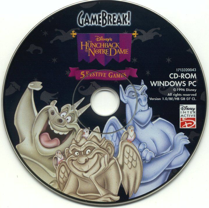 Disney's The Hunchback of Notre Dame 5 Topsy Turvy Games Microsoft Windows PC CD-PC Gamez USA