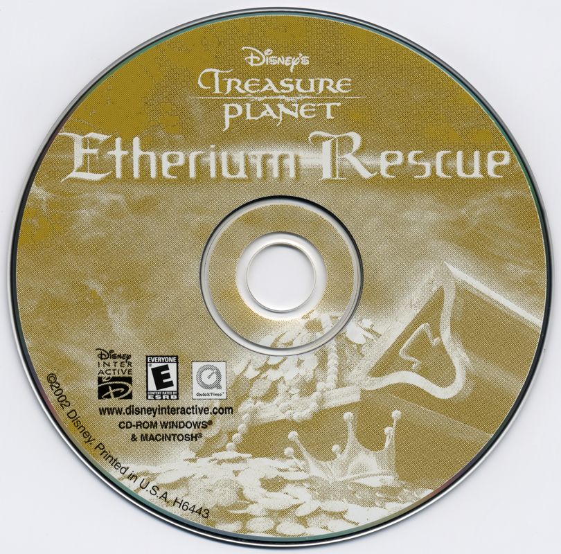 Disney's Treasure Planet Collection Disc 1-3 Microsoft Windows PC CD-PC Gamez USA