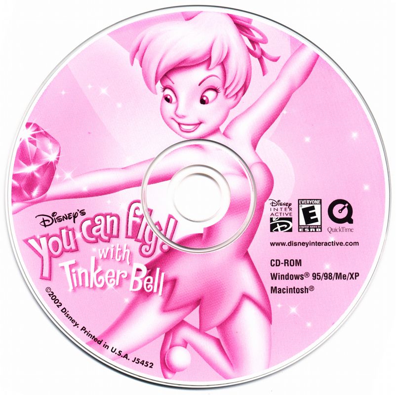 Disney's You Can Fly with Tinker Bell Microsoft Windows PC CD-PC Gamez USA